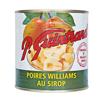 POIRE WILLIAMS SIROP DEMI LES CONTADINS 3KG