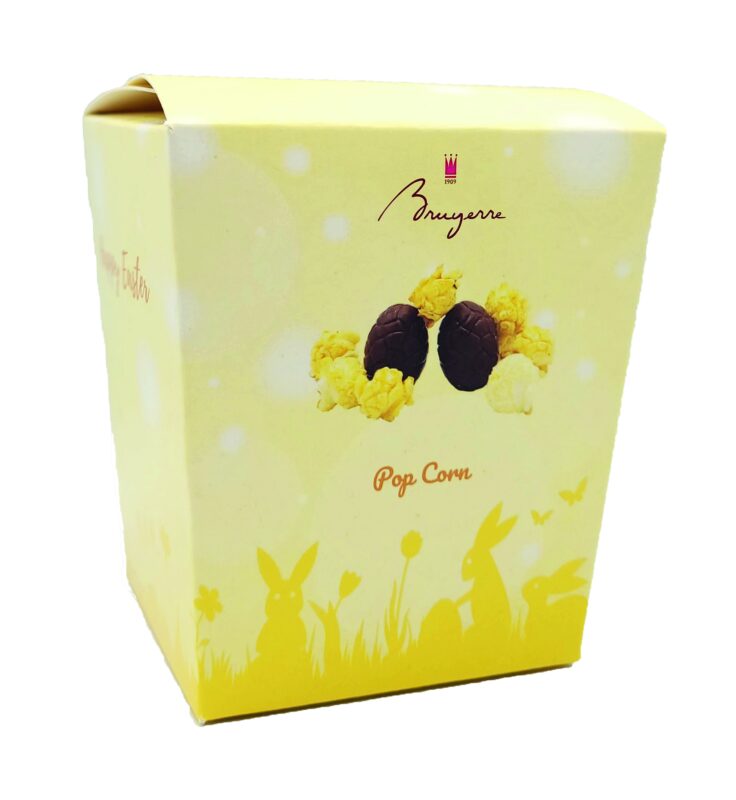 BRUYERRE BOITE PAQUES PETITS OEUFS LAIT POPCORN 170GR 8X170GR