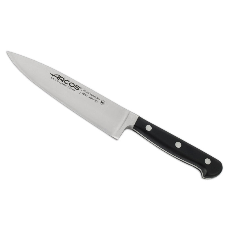 ARCOS CLASSIC PRO COUTEAU CUISINE 16CM MITRE INOX