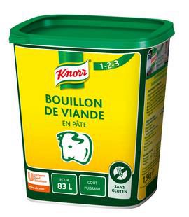 KNORR BOUILLON DE VIANDE EN PATE 1.5KG