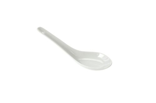 CHINESE LEPEL WIT PORCELEIN 13CM 6 STUKKEN=STUK