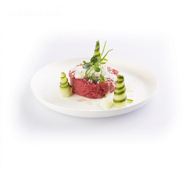 SIER BAGASTRO ASSIETTE PLATE RONDE 16XH1.5CM 40PCES FOST+ INCLUS