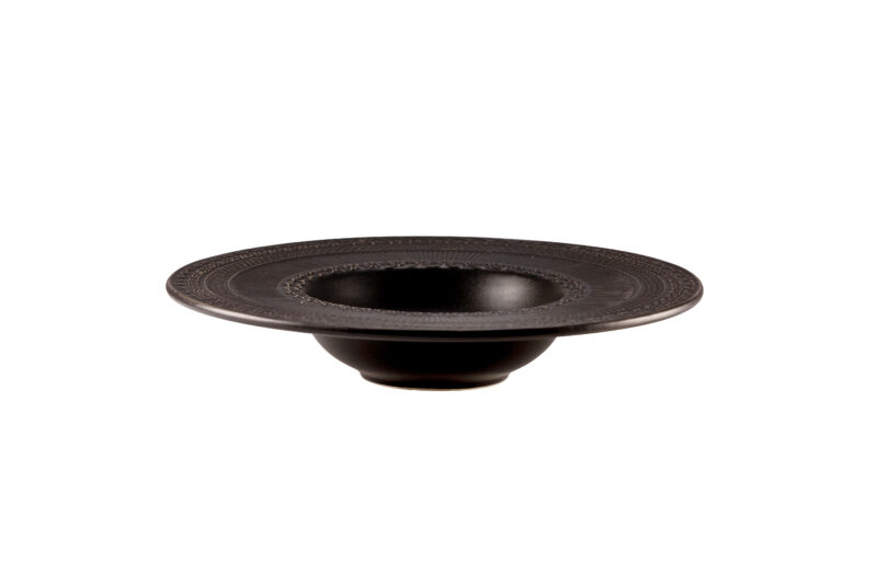 LE COQ SKALISTOS NOIR  ASSIETTE PÂTES 27CM BASSIN 20XH4CM STONEWARE - LSKA034NE006270