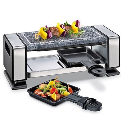 KP RACLETTE/STEENGRILS VOOR 2 PERSONEN "VISTA 2"