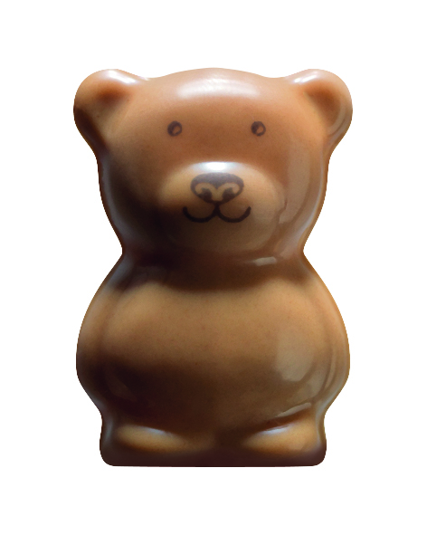 088224 PCB CBC TEDDY BEAR 3.7X2.6CM 70PCS ***S/CDE***