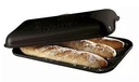 EMILE HENRY MOULE BAGUETTE NOIRE 39.5X23CM 13.7L