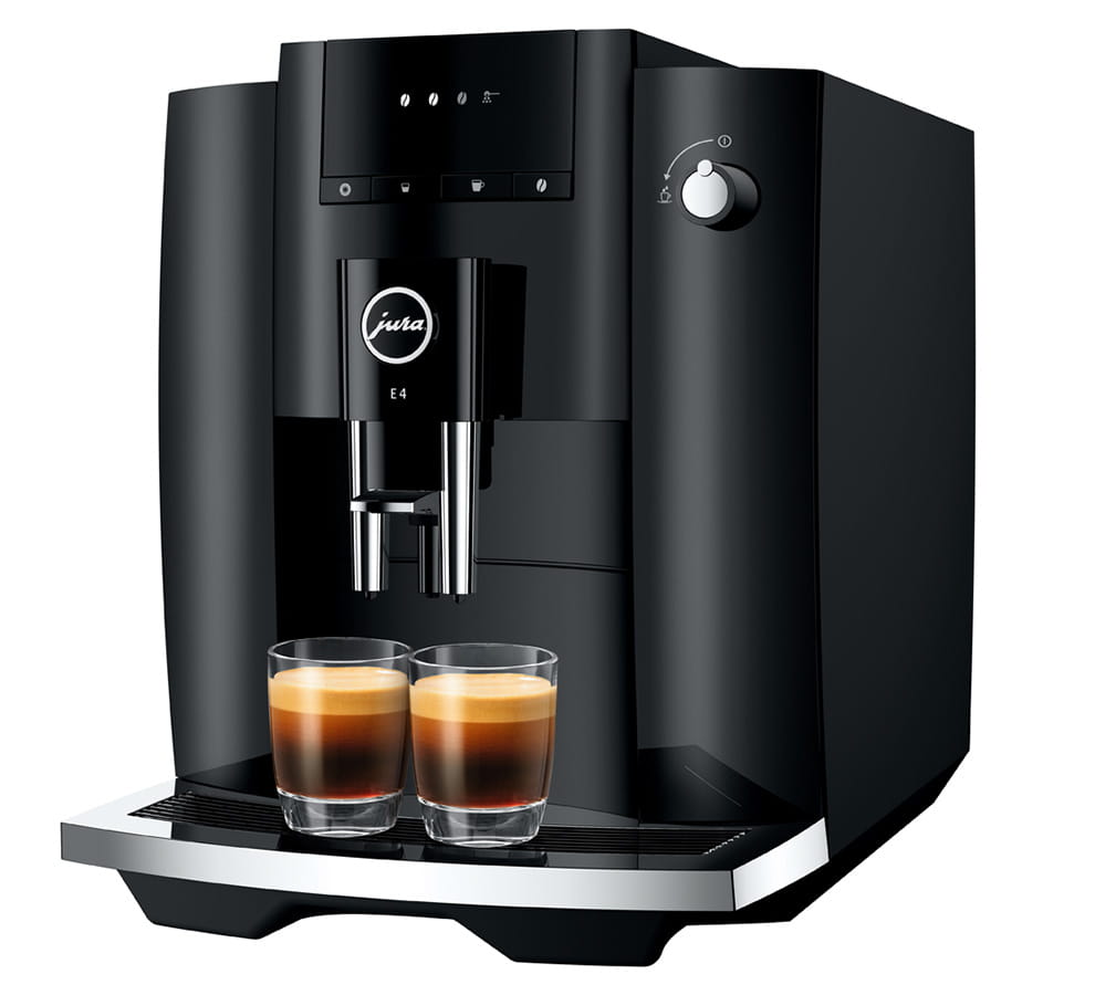 JURA COFFEE MACHINE E4 PIANO BLACK EB -N.15435
