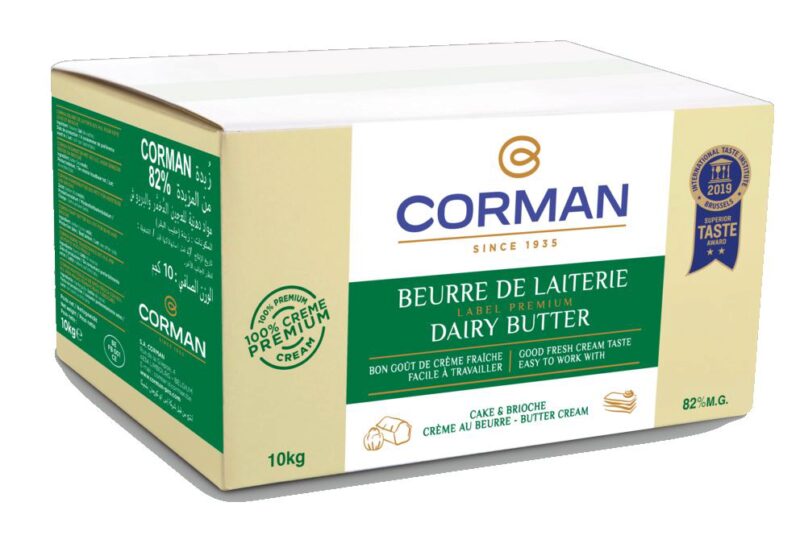 CORMAN 20133507 BEURRE DE LAITERIE INCORPORATION 10KG 