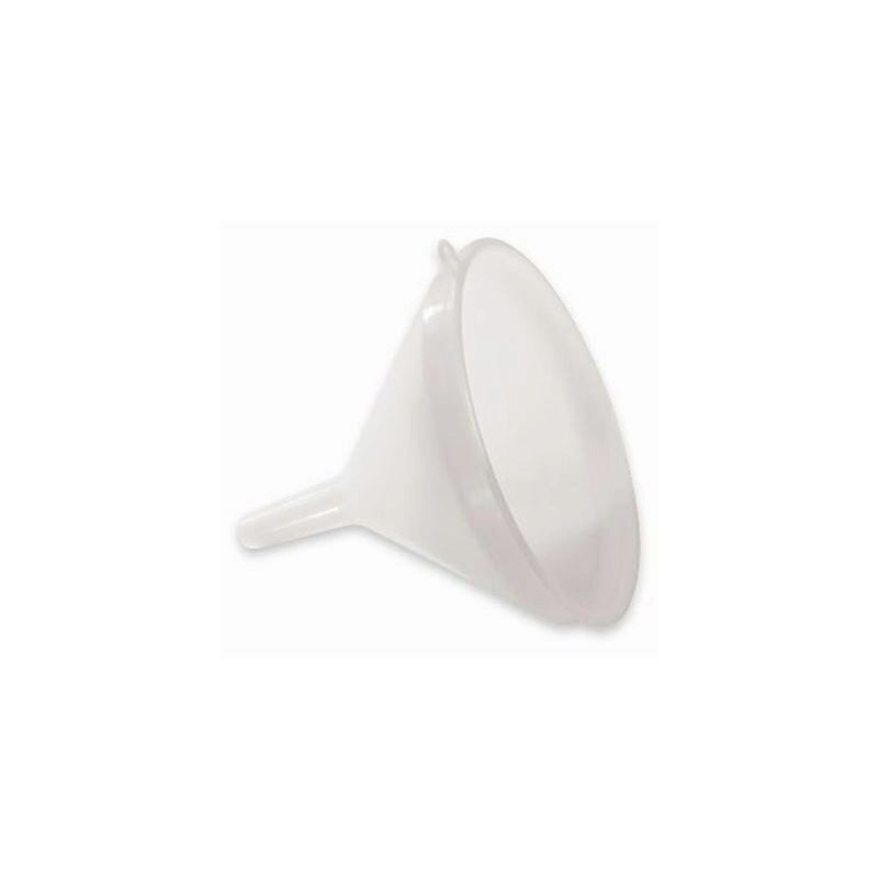WIT PLASTIEK TRECHTER DIAM 18CM H 19CM