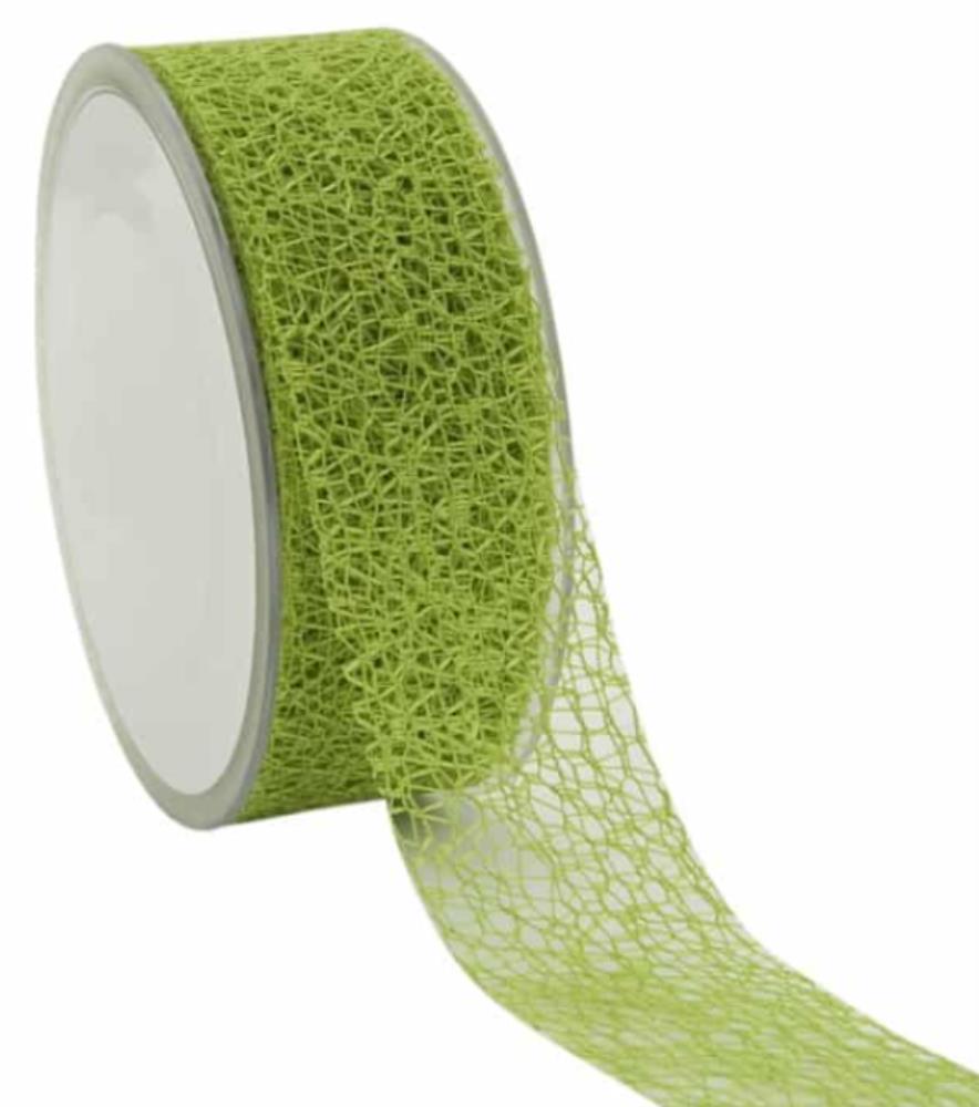 RUBAN TREILLIS VERT 38MM 20M 