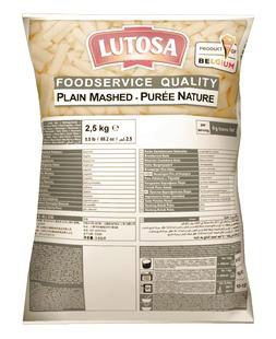 ❄️PUREE POMME DE TERRE NATURE LUTOSA BELVIVA 2,5KG 