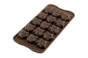 +MOULE A PRALINE EN SILICONE BRUN HIBOUX SCG26