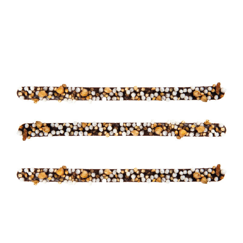 + 34002 BATON CRUNCHY 118X7MM CHOCOLAT NOIR 140 PCES ***S/CDE***