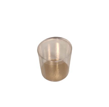 ETUI CELLO ROND AVEC CARTON OR HT 80MM Ø80MM