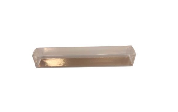 RECHTHOEKIG CELLO ETUI MET GOUDEN KARTON 150X30X30MM DOOS VAN 100 STUKKEN=STUK