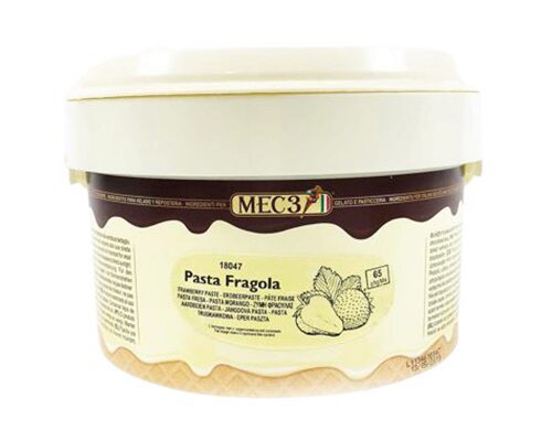 MEC3 18047A IJSPASTA GECONCENTREERDE AARDBEIEN 3KG