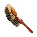 HANDKWAST TYPE PURE ZIJDE STOFZAK OP HOUT