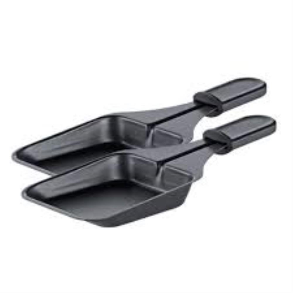 SPRING SET DE 2 POELES DE RECHANGE POUR RACLETTE 9.5X8XH2CM