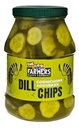 JEFKE CORNICHONS TRANCHES DILL CHIPS 2400ML
