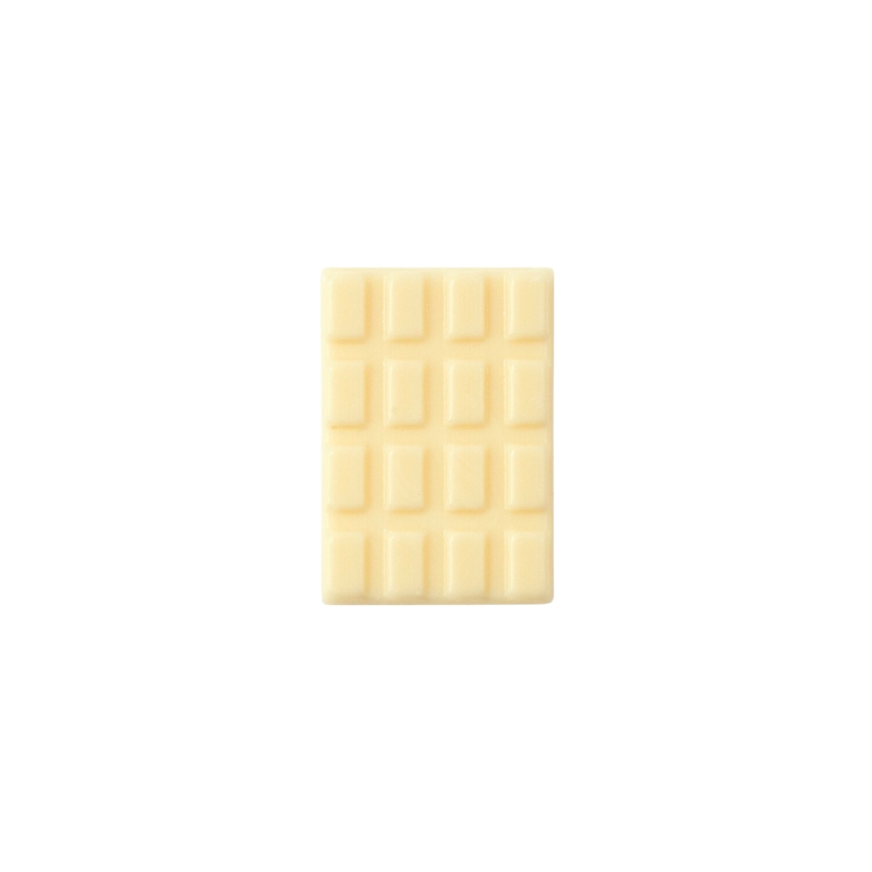 1000082 WHITE CHOCOLATE BAR 4X2.8 CM 150PCS ***ON/ORDER***