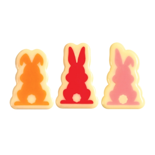 088127 PCB LAPINS CB LE TRIO 3 DESIGNS 144PCS ***S/CDE***