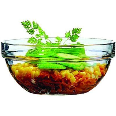 ARCOROC STAPELBARE GLAZEN SALADEKOM 17 CM