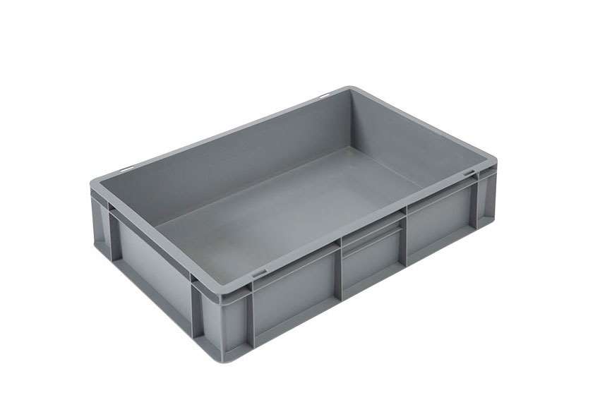 EURONORM BOX PF/FULL 60X40XH15CM GRAY-27LBUDGET LINE/PB-6415E