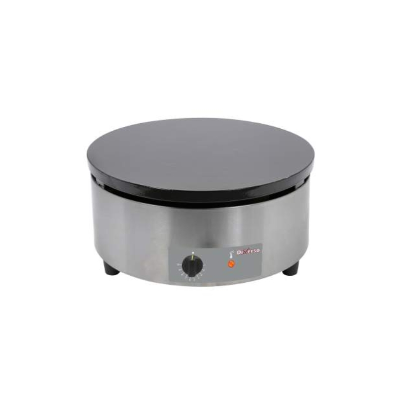 Diverso High-Efficiency Electric Crepe Maker Ø40cm Enamelled