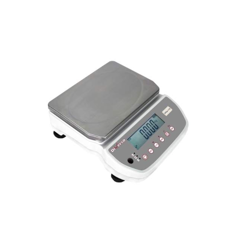 DIVERSO STAINLESS STEEL ELECTRONIC SCALE 30KG X 1G