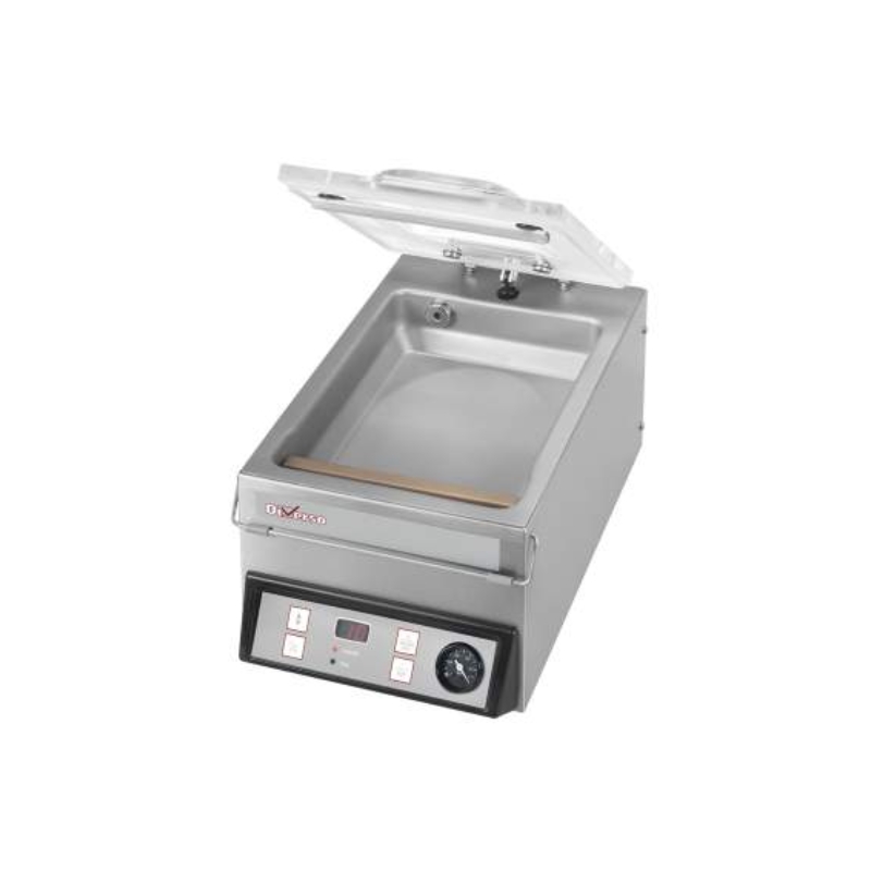 DIVERSO VACUUM SEALING MACHINE WITH DOMED LID AND STAINLESS STEEL TANK 4M3/H