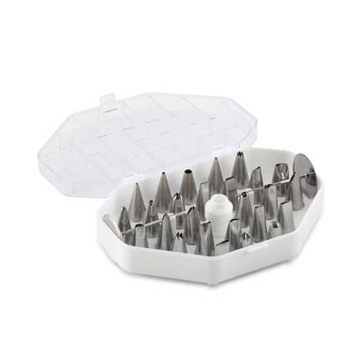 SET OF 29 ASSORTED STAINLESS STEEL NOZZLE, SMALL MODELS