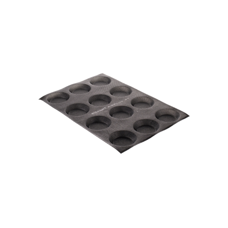 SILIKOMART SILICONE MOLD 60/40 AIR PLUS 37 ROUND N.12 Ø11CM H2CM