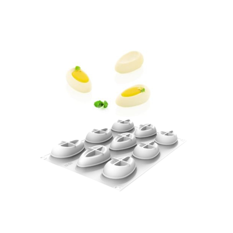 SILIKOMART SILICONEN VORM JUDI 40 N.9 7,5X4XH2,5CM