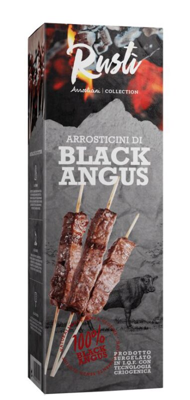 ❄️RUSTI ARROSTICINI BLACK ANGUS * 10 * PIECES x 40GR