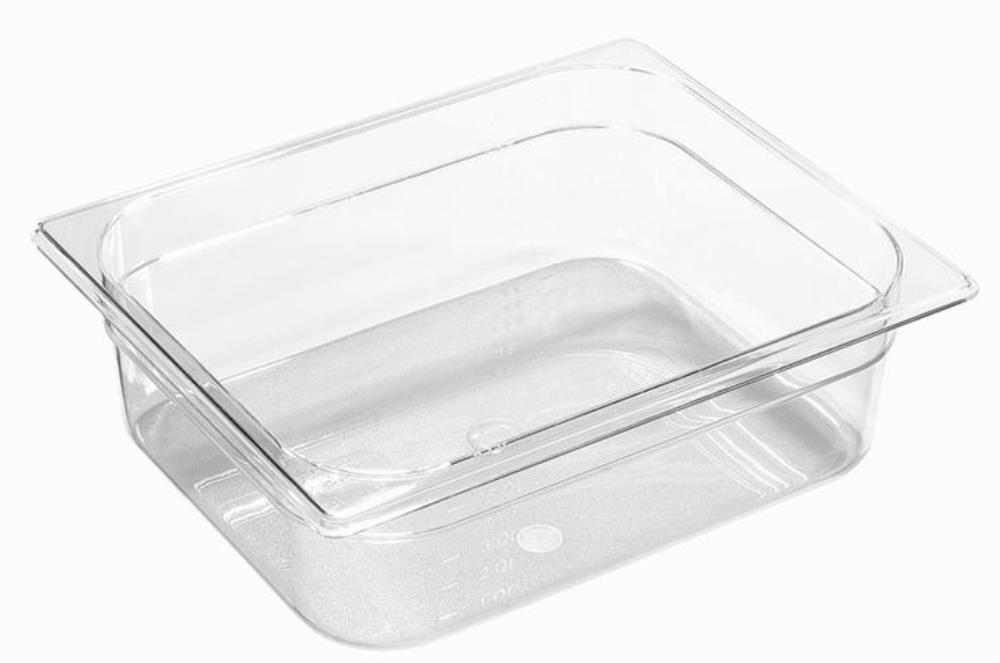 POLYCARBONAAT GN BAK 1/2 H10CM=STUK