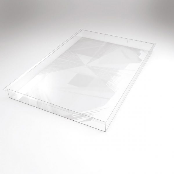 070584 PCB MOULES ENTREMETS CADRE PÂTISSIER POUR 10 PIÈCES 57X37 CM H. 4 CM 10PCES ***S/CD***