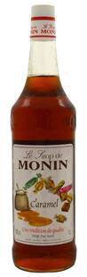 MONIN SIROP CARAMEL 1L VERRE