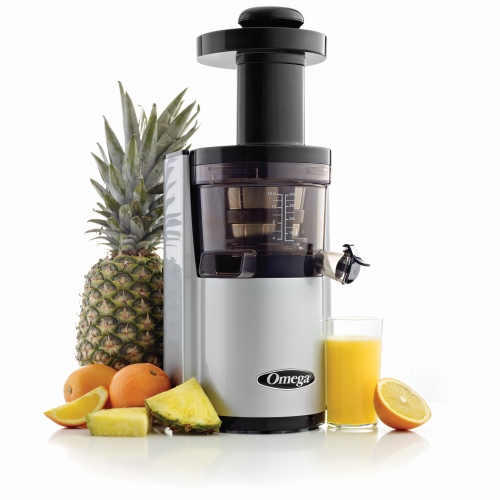 *FF*OMEGA EXTRACTEUR DE JUS VERTICAL CHROME MOTEUR INDUCTION 220V