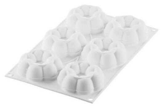 SILIKOMART TRUFFLE CROWN MOLD Ø82 H29MM + CUTTER