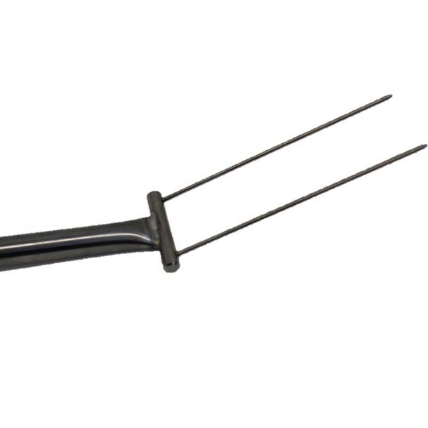 PIC A GAUFRES AVEC MANCHE INOX