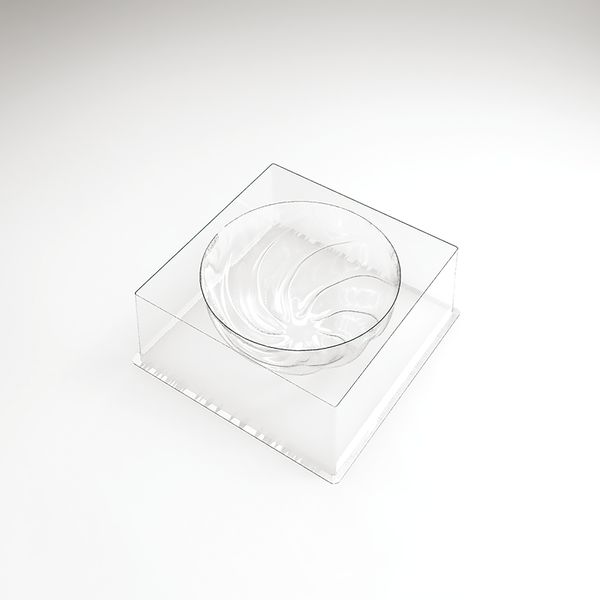 070542 PCB ENTREMETS MOULDS TWIST Ø 14 CM FOR 30 PIECES Ø 14 CM D 7 CM 30 PCES ***S/CD***