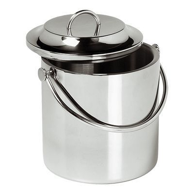 18/10 STAINLESS STEEL ICE BUCKET - 3.3L DOUBLE WALL 18XH23CM