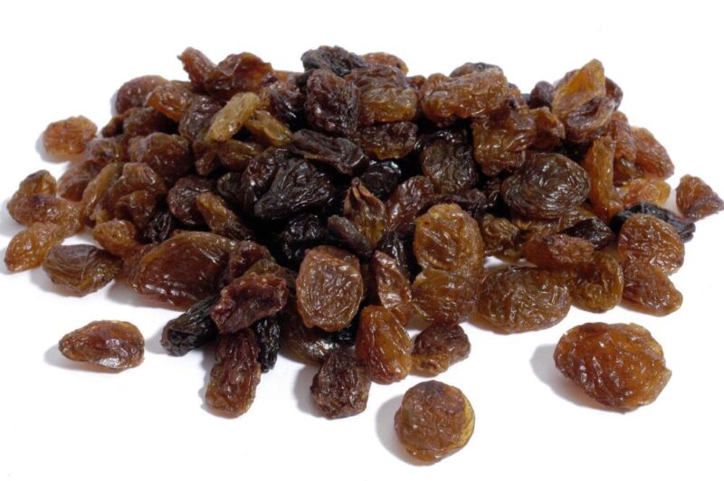 + DRIED RAISINS TYPE 9 LA PULPE SULTANINE 12.5KG