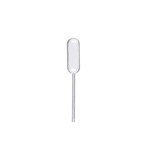 PIPETTE TRANSPARENTE 4ML H9CM Ø1CM 100PCS 