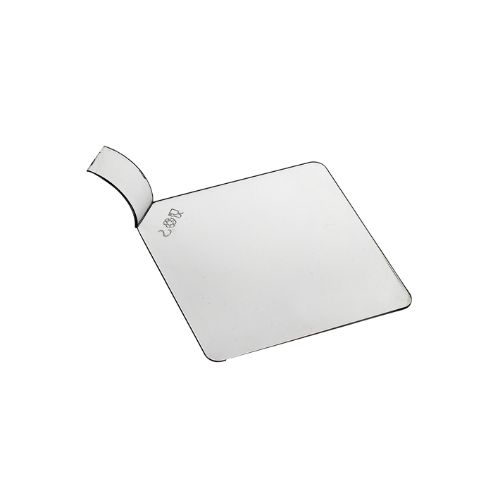 TRANSPARENT SQUARE PALLET PASTRY RACK 8X8CM