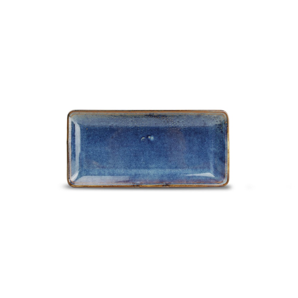 F2D NOVA BLAUW RECHTHOEKIG BORD 11XHT25.5CM - 604114