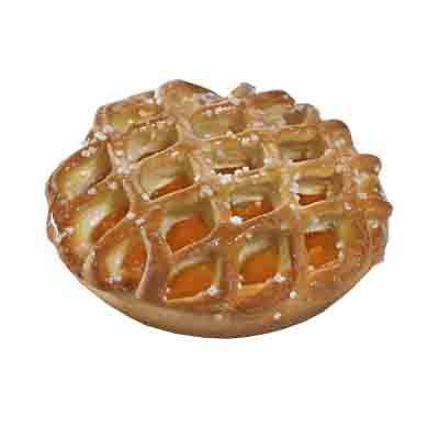 ❄️PRUVE 113 TARTE TREILLEE ABRICOTS 11CM 40 PCES