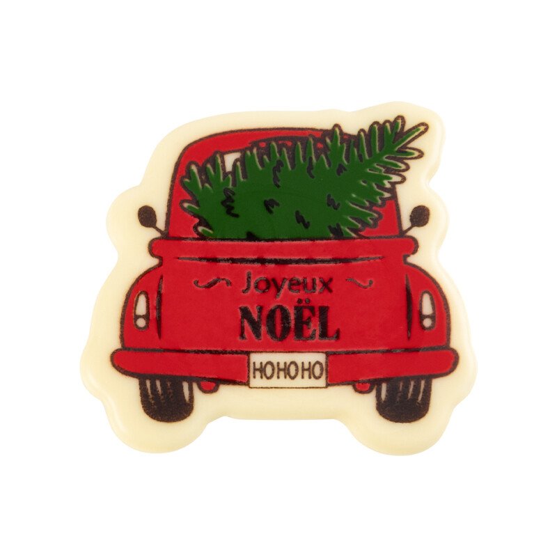 15456 AUTO JOYEUX NOËL 4,8X4,4CM 75STKS ***OP BESTELLING***