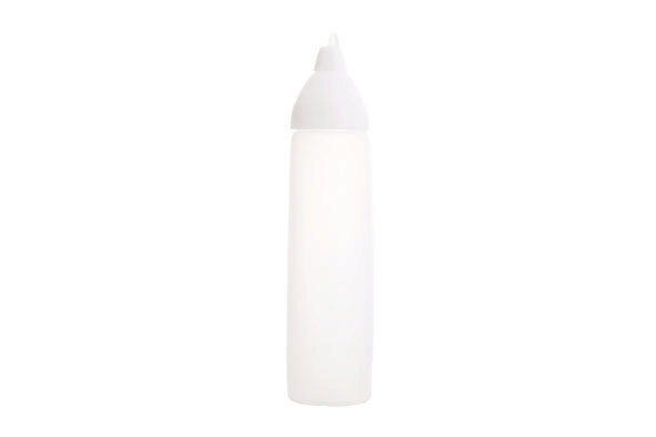 ARAVEN 50CL POURING BOTTLE WITH WHITE ANTI-DRIP SPOUT