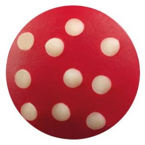 065182 PCB MUSHROOM TOP PAG BLC Ø 2.5 CM108PCS ***S/CD***